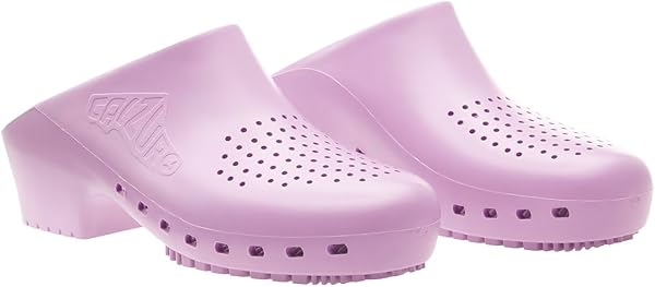 Calzuro Classic con Fori – Zoccoli Sanitari Professionali per Uomo e Donna, Comodi, Antiscivolo e Antistatici, Autoclavabili, Traspiranti, in Gomma Tecnica - 1