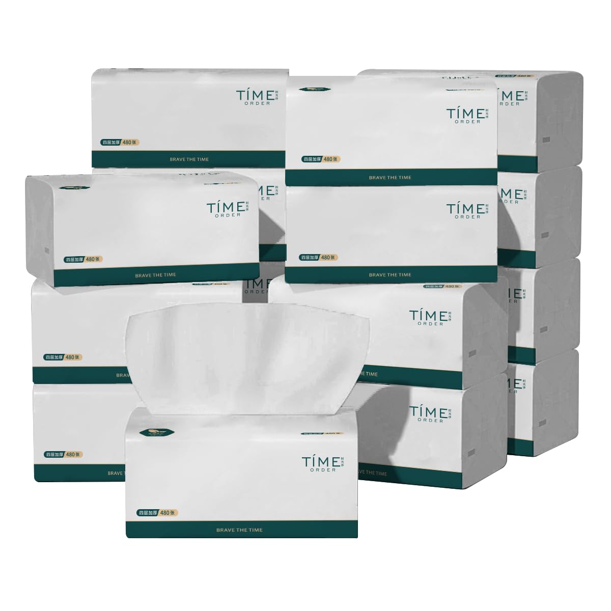 Soft Facial Tissues 7680 Total Sheets Not in Box 4-Ply Ultra Strong Soft Thick Tissues 1920 Draws Unscented