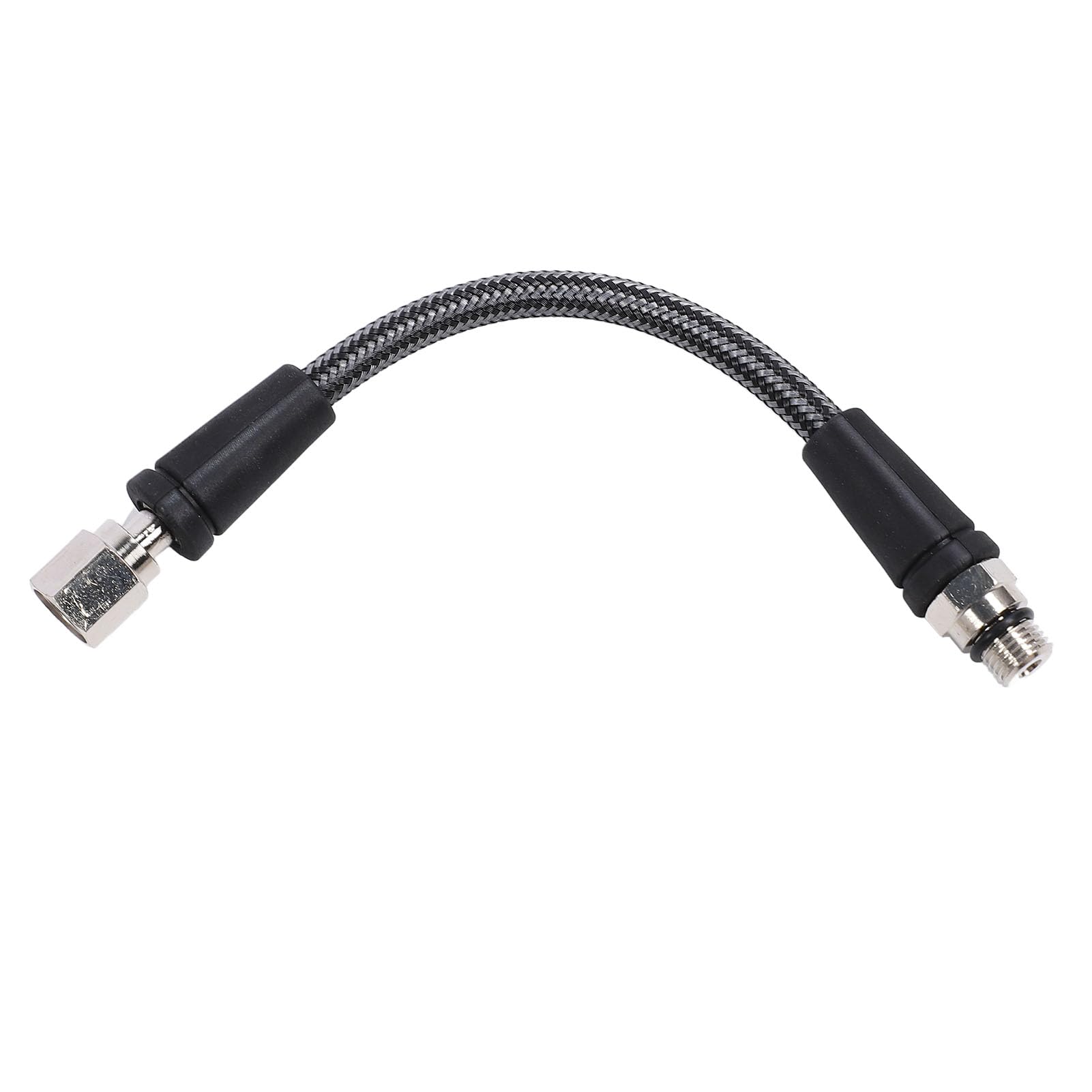 Diving High Pressure Regulator Hose Carbon Fiber Durable for Scuba Diving 20CM