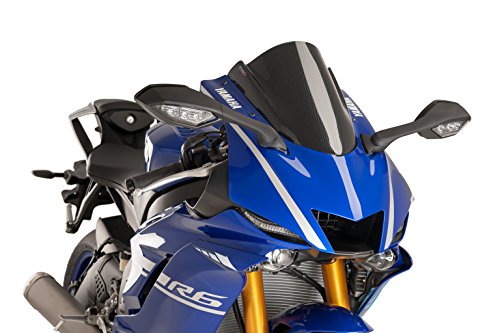 Puig Racing Screen Yamaha YZF-R6 17-18 C/Carbon Look