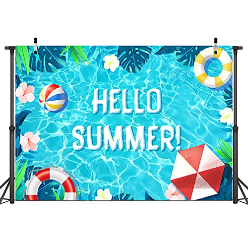 Fondo Fotográfico Tropical Hello Summer 7x5ft miniatura 2