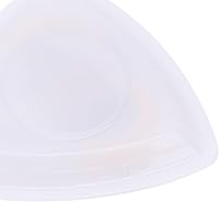 Vista 8 de Púas de guitarra acústica, púa luminosa, púa triangular para instrumento musical para tocar y recoger (rosa)