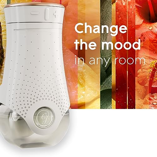 Glade-PlugIns-Refills-Air-Freshener-Starter-Kit-Scented-Oil-for-Home-and-Bathroom-Hawaiian-Breeze-067-Fl-Oz-1-Warmer-1-Refill