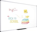 VIZ-PRO Dry Erase Board/Wall Mounted Whiteboard, 36 X 24 Inches