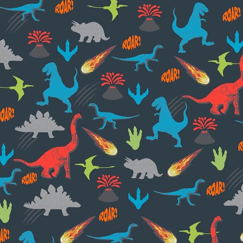 Bentgo Kids Prints Leak-Proof, 5-Compartment Bento-Style Kids Lunch Box - Ideal Portion Sizes for Ages 3 to 7 - BPA-Free, Dishwasher Safe, Food-Safe Materials (Dinosaur) view 8