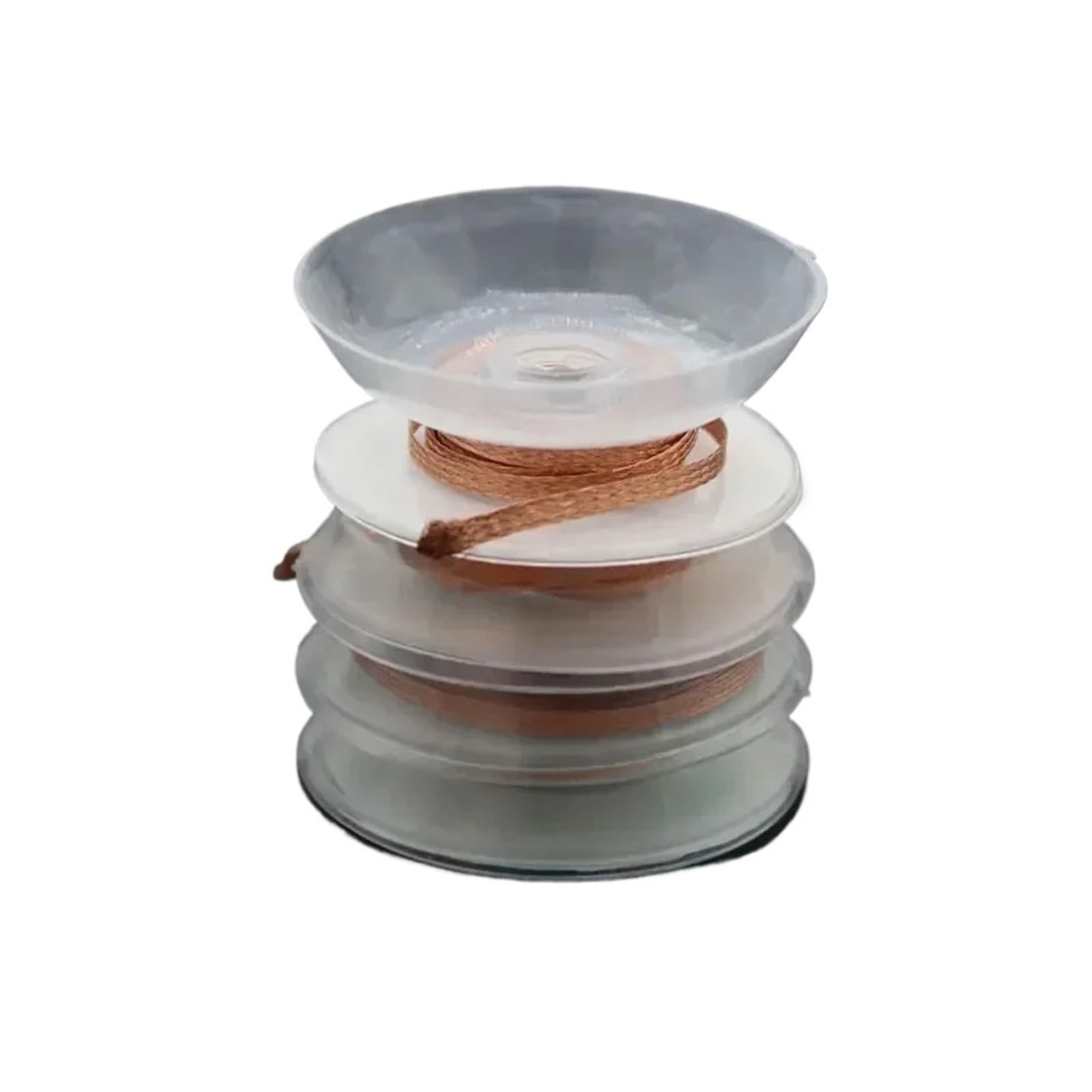 xuyuyan Braid Welding Solder Remover Wick 1.5M Width 1 1.5 2 2.5 3 3.5 4 Mm Wire Lead Cord Flux(2mm x 1.5m,1 piece)