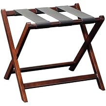 Folding Luggage Rack Solid Wood Luggage Rack Hotel Room Suitcase Support Stand Travel Break Folding Stool Landing Shelf 624755cm