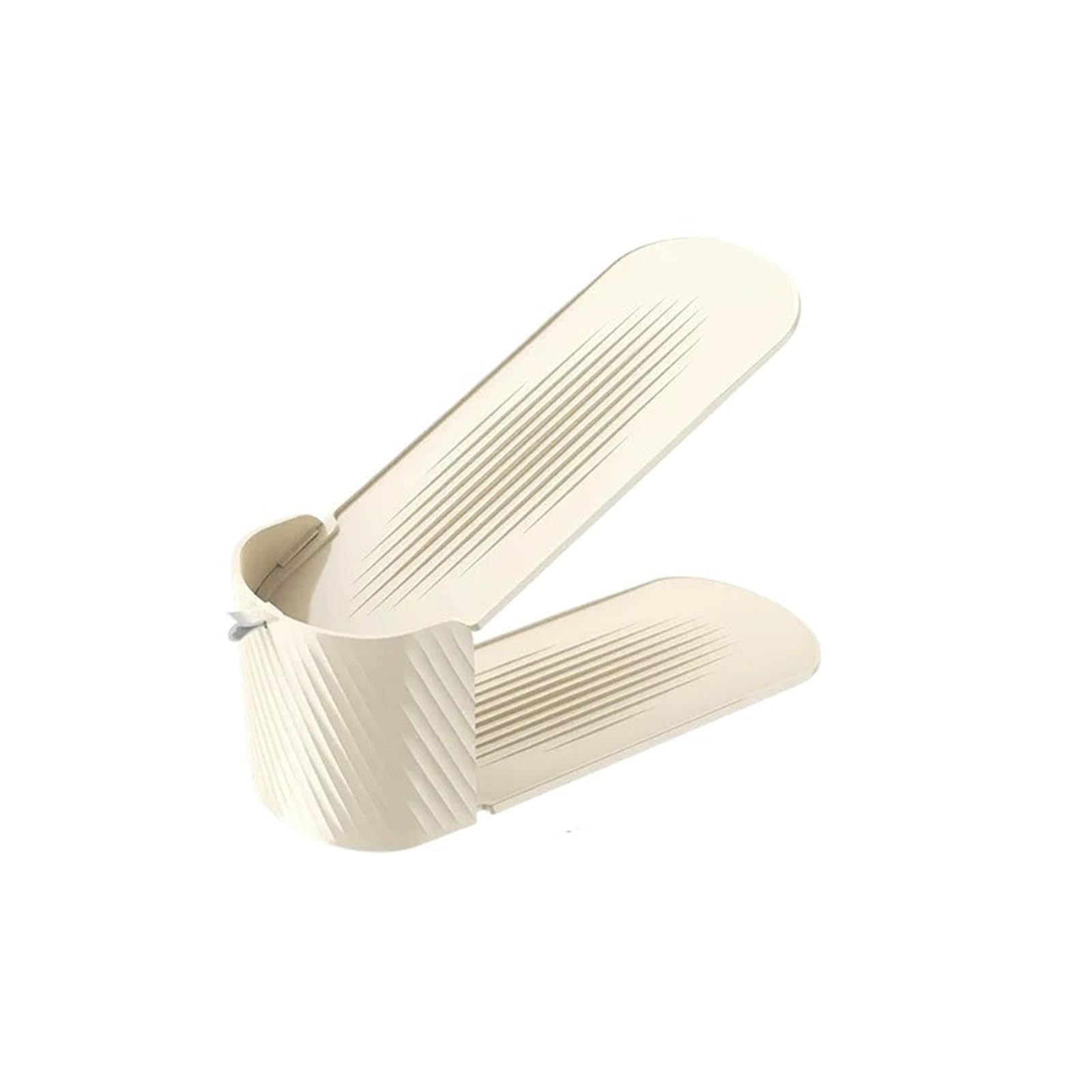 Zapatero Estante de Almacenamiento Zapatos Ajustable Doble Capa | Gabinete de ahorro de espacio extraíble integrado de 10 piezas(H-10PCS)