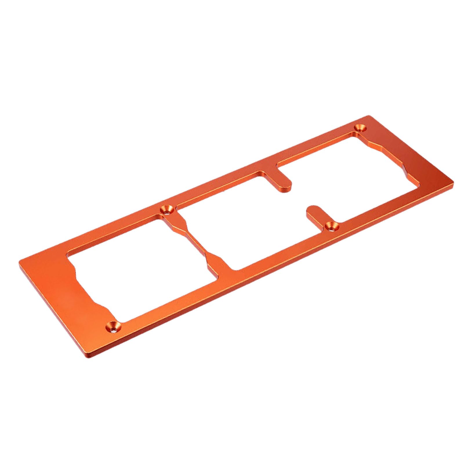 WEILWH 6Mm Thick Aluminum Alloy Electrical Outlet Templates For Woodworking And Craft Projects With Smooth Brims