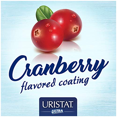 Uristat Ultra Uti Pain Relief Tablets, Fast Urinary Tract Infection Relief Of Urinary Pain, Burning, Urgency, Maximum Strength, Cranberry Flavored Coating, 30 Tablets #TOP4