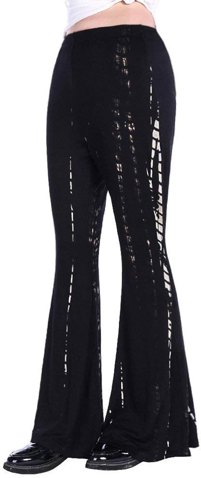 Leggings da Donna Elastico Elasticizzato Vita in Pantaloni Semplice