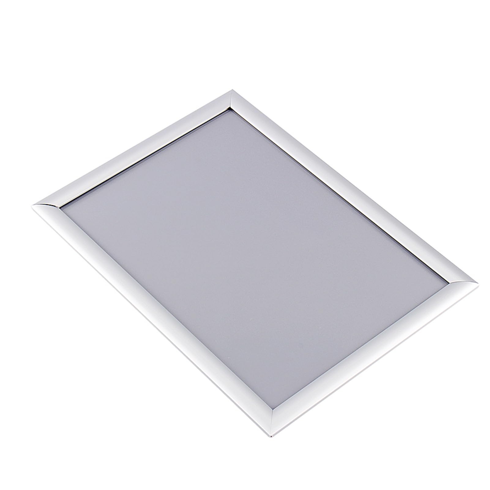 Marhynchus Cornice per Poster A4 Porta Poster in Alluminio Confezione da 5 24 X 32,5 Cm Caricamento Frontale Copertura in PVC Antiriflesso Espositore da Parete per Avvisi Menu Certificati Ufficio