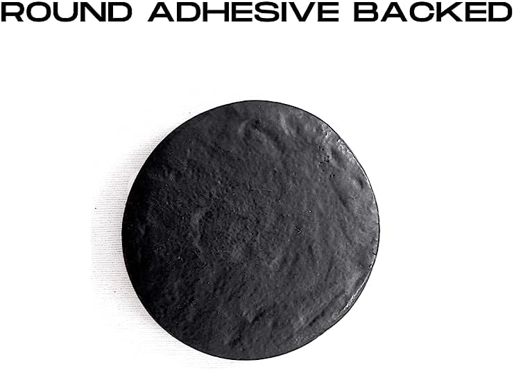 Self Adhesive Round Clavos, 1-3/4" - Upholstery Nails & Furniture Tacks - Decorative Door Nail for Farm Barn & Garage Doors, Fiberglass, Wooden, Metal, The Rustic Express - 20 Pack
