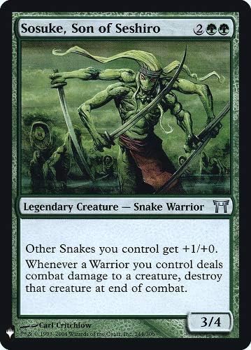 Magic: The Gathering - Sosuke, Son of Seshiro - Foil - Mystery Booster - Champions of Kamigawa