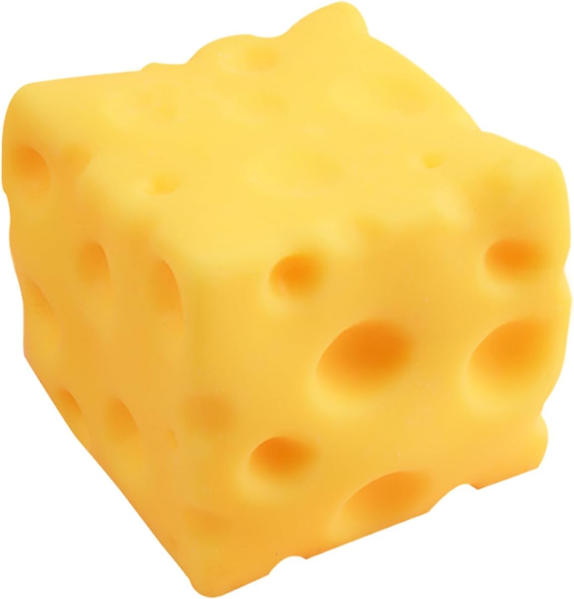 Cheese Squishy, Big Cheese Squishy, Yellow Rebounding Cheesess, Soft Novelty Toy, Relief Sensory Toys for Adults (6cm*1pcs)