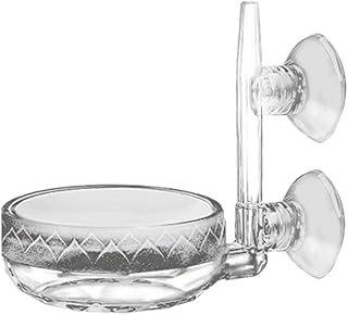 T-PTURET Air Stone Disc Bubble Diffuser Fish for Tank Bubbler with 2 Pieces Suction Cups for Hydroponics Aquarium Fish for Tank D CO2 System Bubble