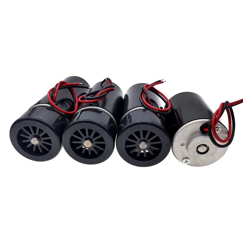 1Pc Machine Tool Spindle 200W 300W 400W 500W 800W DC 12-48v Dc Motor Brush Air Cool for CNC Engraving(48V 400W)