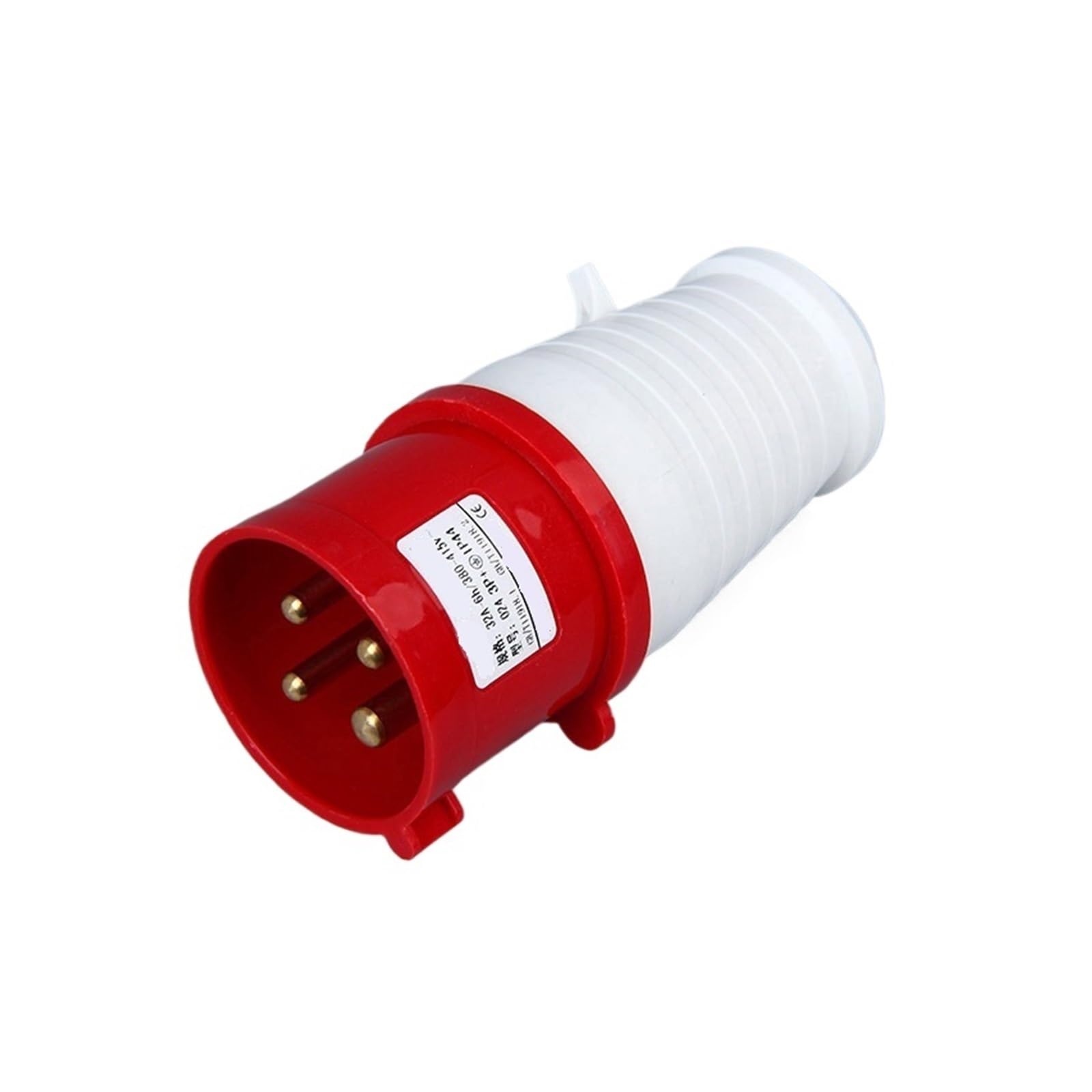 Connettore industriale 32A4P aeronautico trifase a quattro fili 380V impermeabile standard europeo a 4 core 32A ZNG-024
