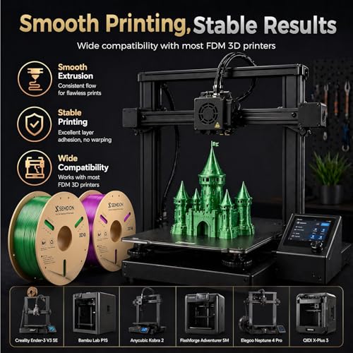 Image of Clear PLA Filament, Transparent PLA 3D Printer Filament 1.75 + /- 0.02mm | Neatly Wound Transparent PLA Filament 1kg(2.2lbs) Cardboard Spool, Fits for Most FDM 3D Printers