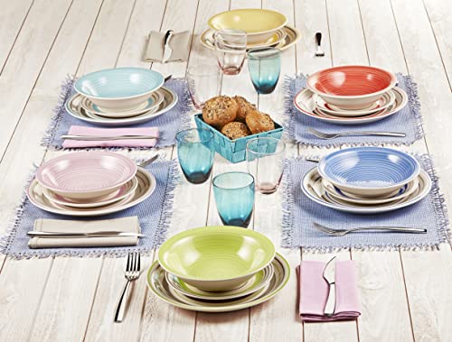 Tognana Tulip Set mit 6 Gläsern cc 400, Glas, mehrfarbig