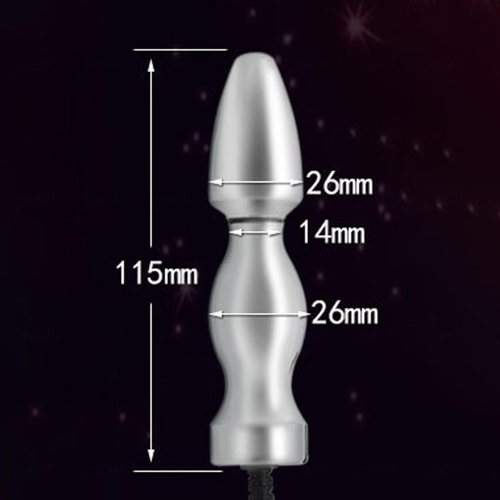 Estim Elektro Schock Sex Toys, Analplug, Buttplug zur Elektrostimulation, Elektrostimulationsgerät Kit Reizstromgeräte Stimulieren Sexspielzeug für Männer Frauen Elektrostimulation
