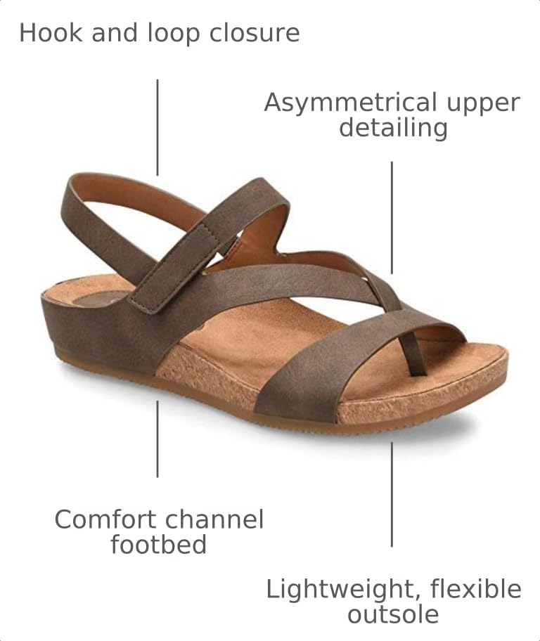 Image of Eurosoft by Sofft womens Gianetta | Casual Sandals