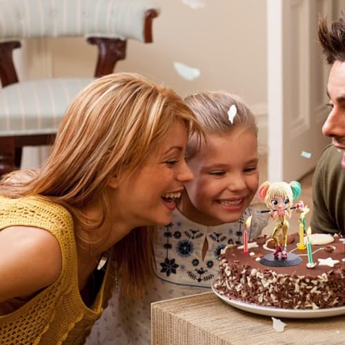 Image of Action Figure Miniature Toy Figure Special Edition for Car Dashboard, Decoration, Cake, Office Desk & Study Table - Harley D