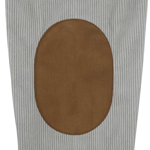 Corduroy Sweatshirt for Men Casual Patchwork Fashion Long Sleeve Stand Collar Button Tops Polo Collared Sweaters4