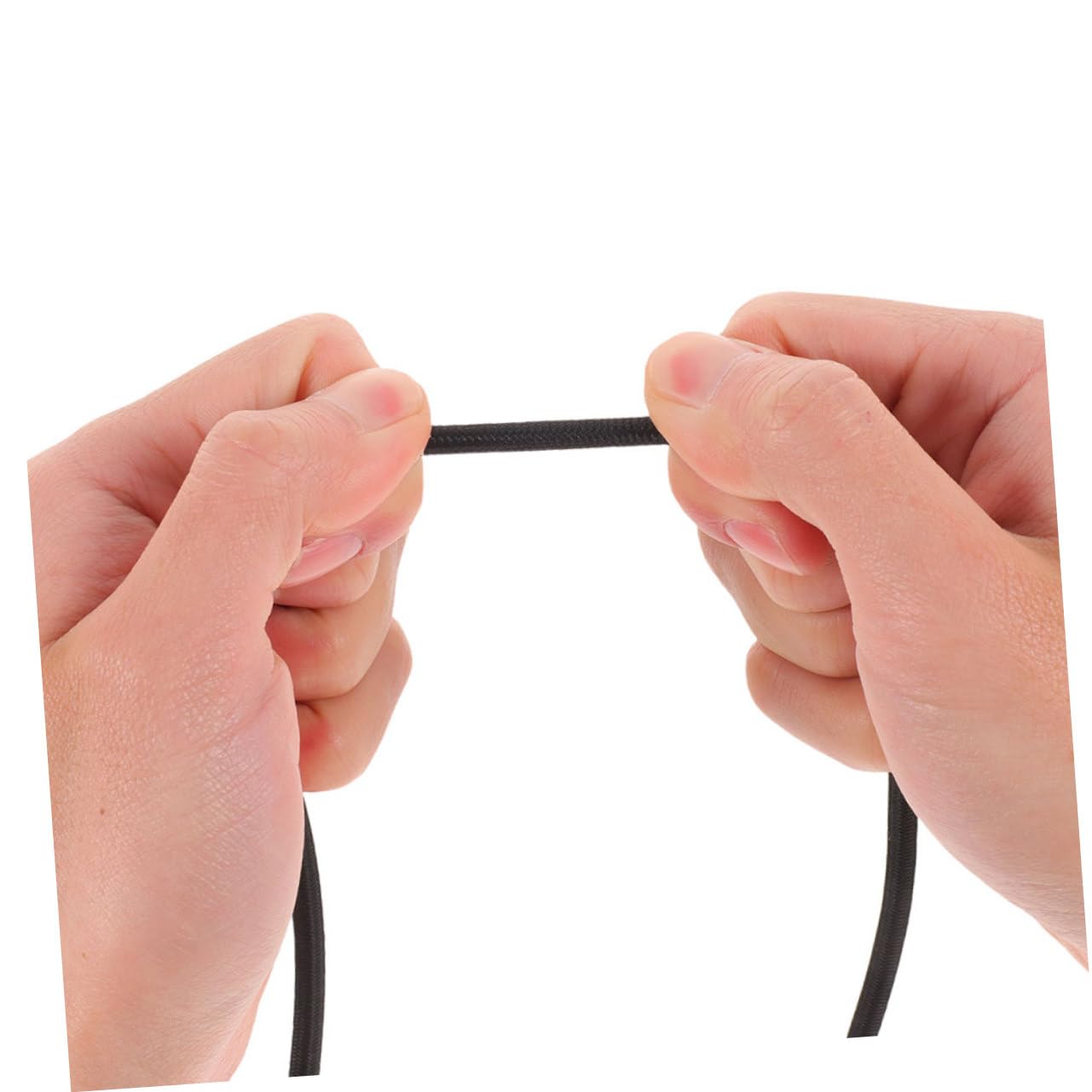 Angoily Cuerda Elástica Redonda De Cordón Elástico Para Zapatos y Puños Cordones Circulares Para Manualidades y Reparaciones De Ropa