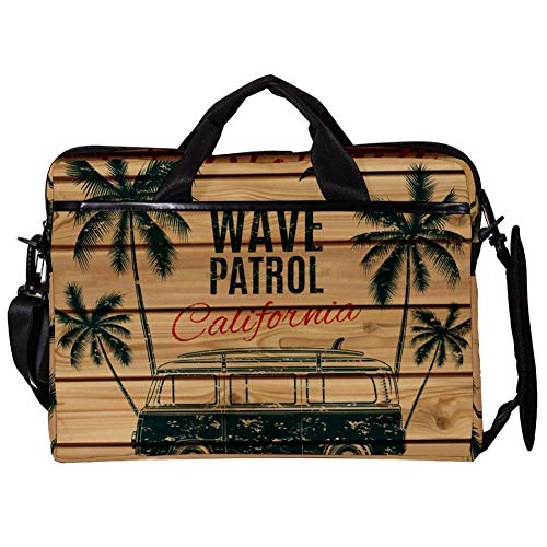 Sacoche ordinateur 14-15,4 pouces Wave Patrol California pour le bureau