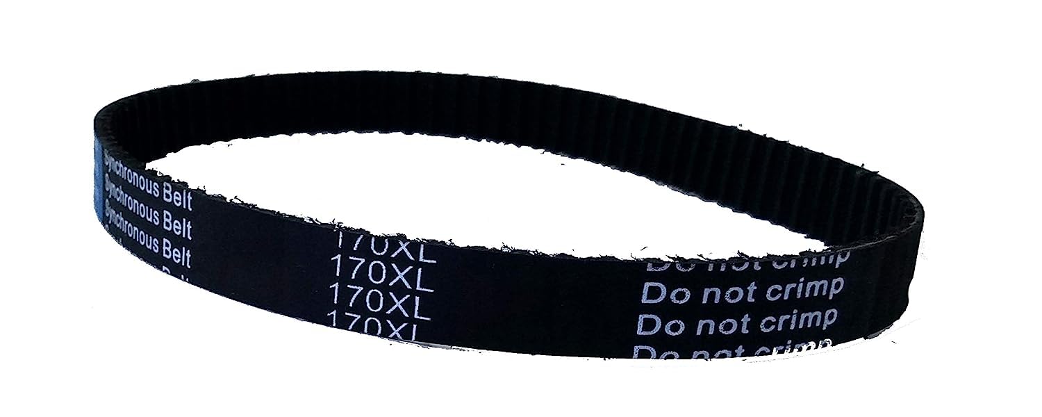 170XL Timing Belt, Industrial Belt for Bag Closer Machine, Black-image-13