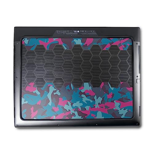 Image of MightySkins Skin Compatible with Alienware M18 R1 (2023) Full Wrap Kit - Cool Blue Pink Camo | Protective, Durable, and Unique Vinyl Decal wrap Cover | Easy to Apply & Change Styles | Made in The USA