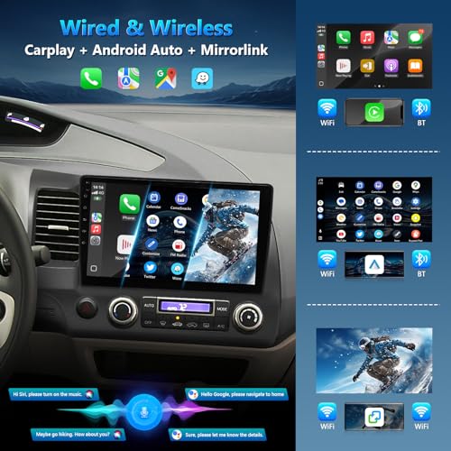 XGU 2G+64G Car Stereo for Honda Civic 2006 to 2011 Radio Apple CarPlay - image 4