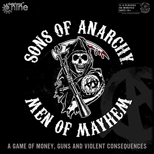 Sons of Anarchy Men of Mayhem juego de mesa miniatura 2