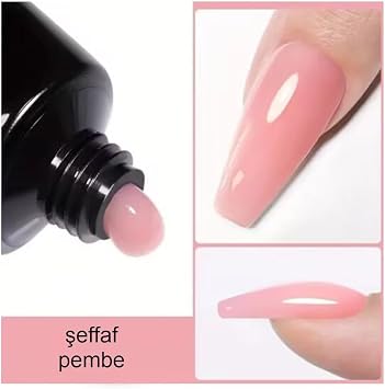 Poly Gel Poly Jel YoĞun Kivamli 20 Ml (Şeffaf Pembe)