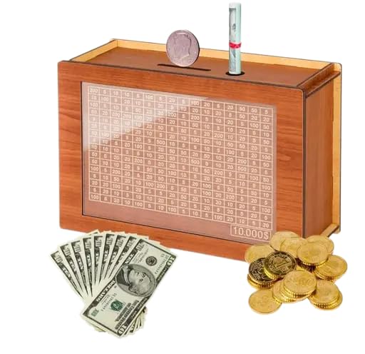 Money Saving Box for Adult 100000 -Money Box, Money Saving Box,1 Lakh Money Saving Box,Money Collecting Box Adult Kids, Challenge Box PS Arts_Money Bank_116-image-6