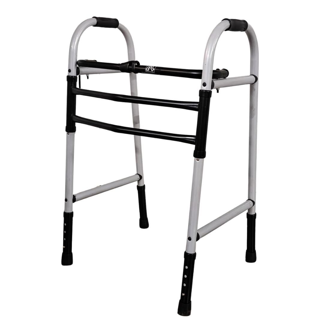 Able Walker for Old People, Foldable, Portable and Light Weight | Height Adjustable Walker for Adults (B0CNT6XRBQ) Amazon Price History, Amazon Price Tracker