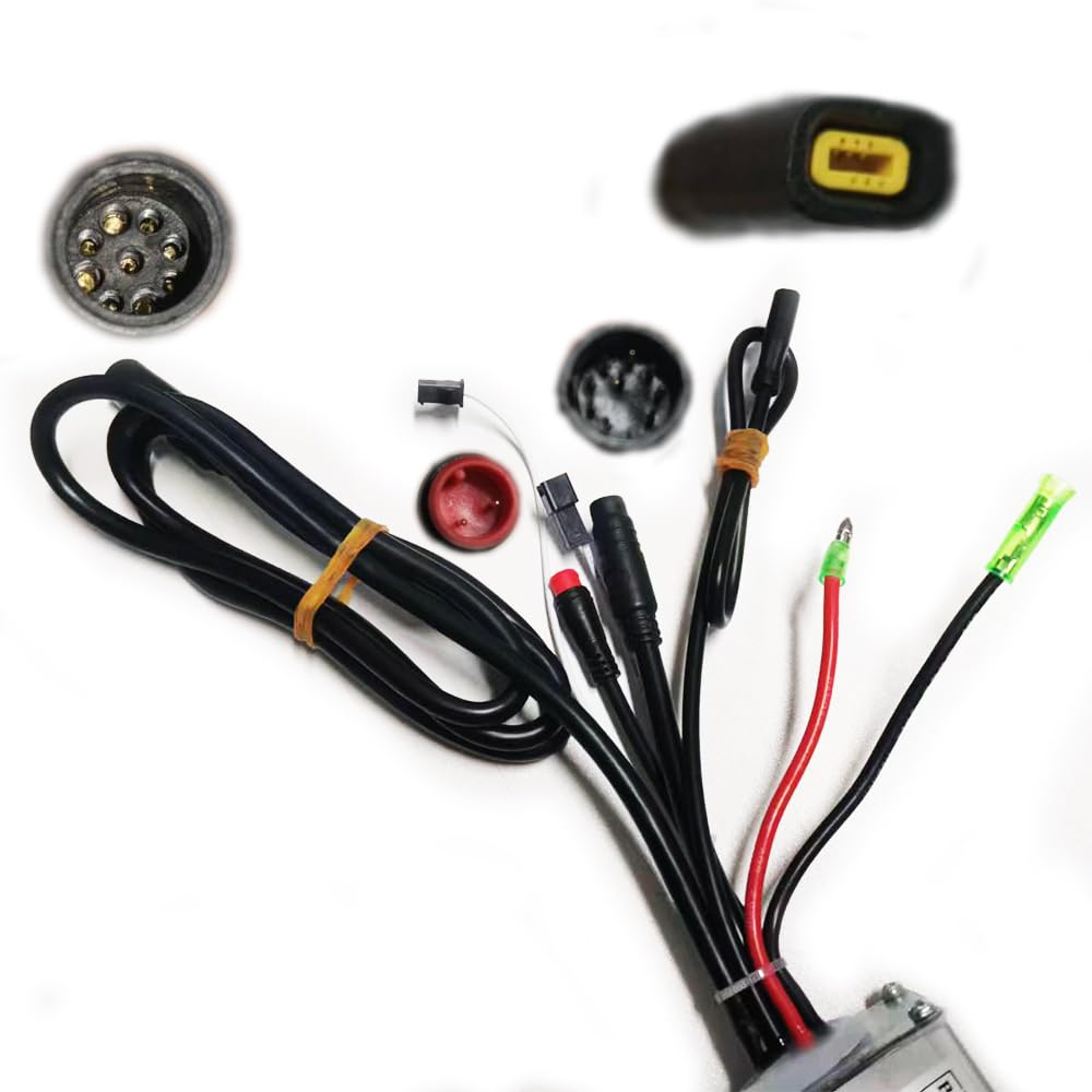 FH308-FOC-5SKD21C Contrôleur de Vélo Électrique 36/48V Contrôleur de Moteur sans Balais pour Vélo Électrique Scooter E-Bike KD21C Panneau de Contrôle