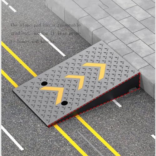 Rampa antideslizante de caucho y plástico para automóviles, apta para escalones interiores y exteriores, umbrales y bordillos. Diseño de alta capacidad de carga. miniatura 6
