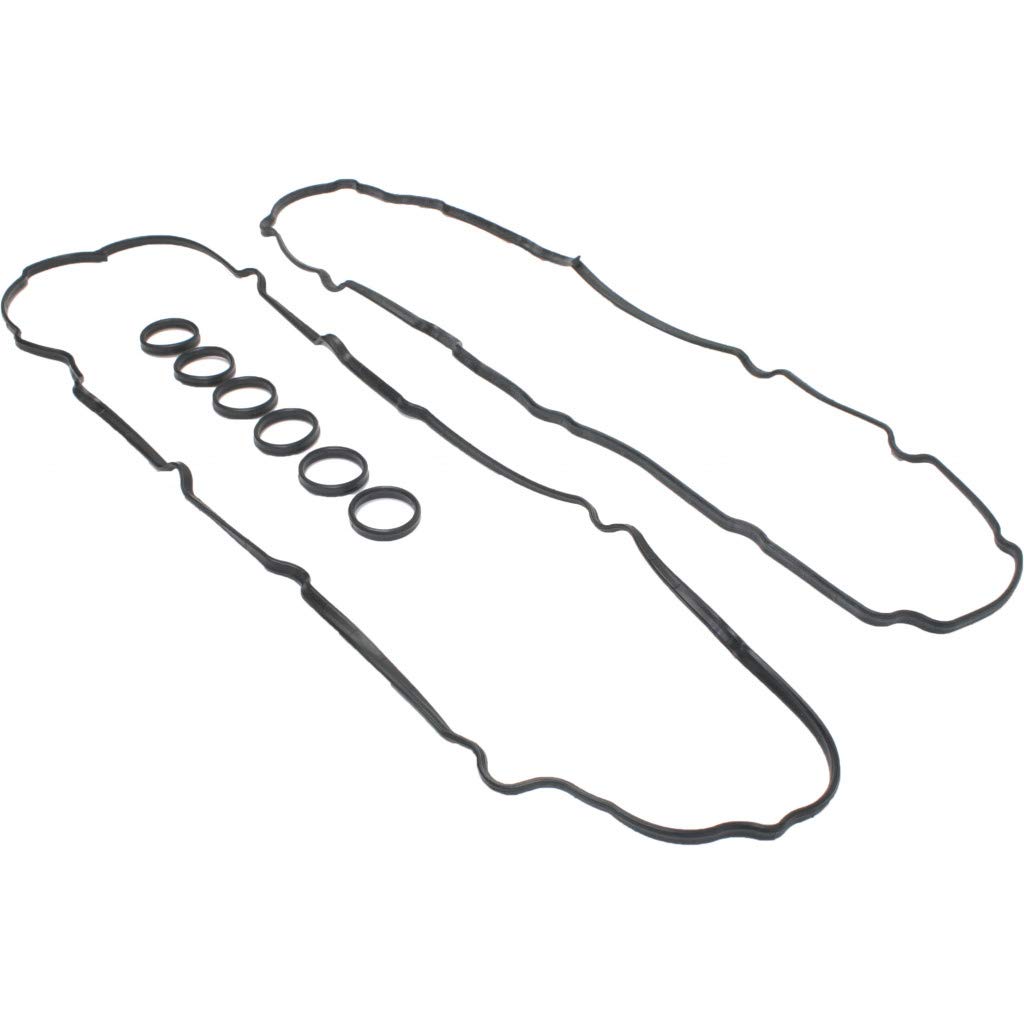 for Dodge Avenger Valve Cover Gasket 2008 2009 2010 | Set | Rubber Material | 6 Cylinder | 2.7L | 2700cc | 167 CID | Dual Overhead Cam | 24V | Includes Spark Plug Tube Seals