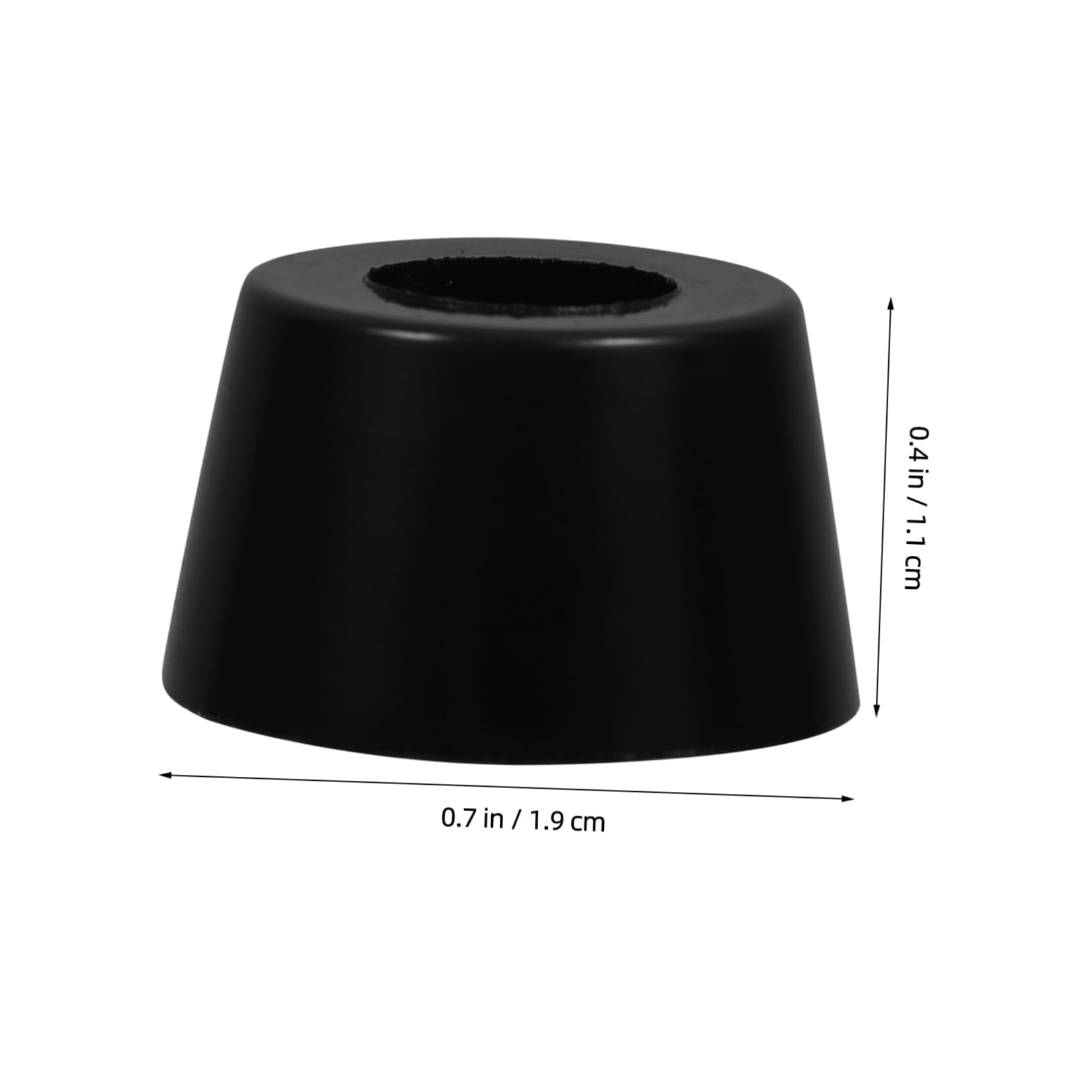 Balacoo 10 Pack Washing Machine Anti-Vibration Pads Thin Non-Slip Screw-in Floor Protectors for Appliances Furniture Risers