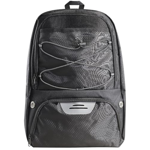 Toguma Bolsa de basquetebol mochila de futebol com compartimento para sapatos, bolsa desportiva de grande capacidade para nadar ginásio bolsa de acessórios para bolas de viagem para mulher e homem
