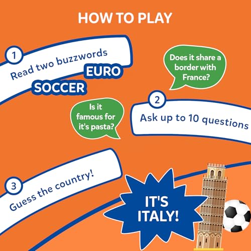 Image of Skillmatics Guess in 10 Countries of The World, Perfect for Boys, Girls, Kids & Families Who Love Card Games, Educational Toys, Travel Games, Trivia, Gifts for Ages 8, 9, 10 & Up