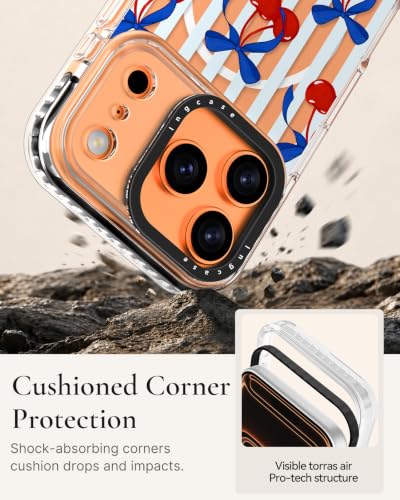 Coque iPhone 17 Pro antichoc MagSafe avec support intégré