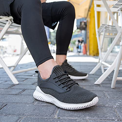 Walking Shoes for Men Sneakers - Slip on Memory Foam Running Tennis Shoes for Athletic Workout Gym Jogging Indoor Outdoor Lightweight Breathable Casual Sneakers2