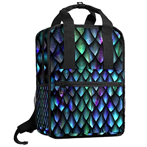 Sac à dos pour garçons motif dragon avec bretelles ajustables