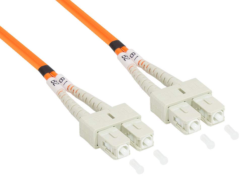 Patchkabel LWL Duplex OM2 (Multimode, 50/125) SC/SC, 2m, Good Connections®