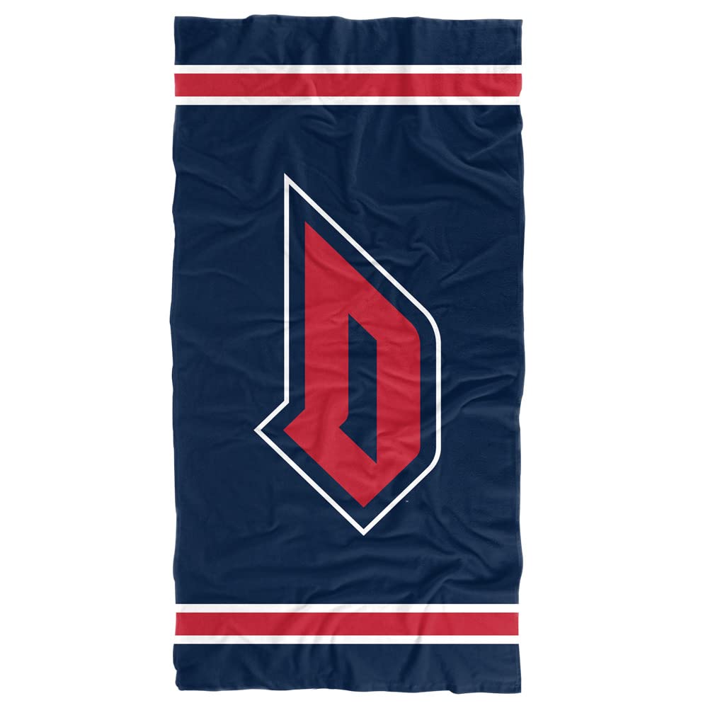 LOGOVISION Duquesne University Beach Towel/Bath Towel, 30"x60" Stripes