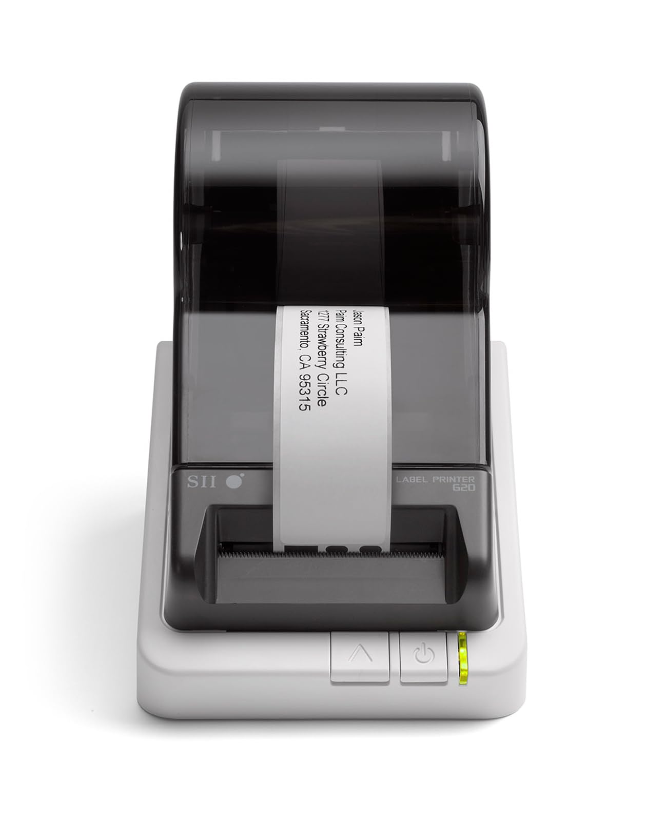 Seiko Precision SLP620-EU - Stampante di etichette Seiko Smart Label Printer 620, monocromatica, trasferimento termico, nero