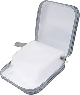 Luxshiny 2 Peças 40 Organizador De Disco Fichário Carteira Casos De Armazenamento De Plástico Casos De Armazenamento Dvds Porta-Carteira Porta-Jóias Porta-Jóias Suporte De Plástico Rígido